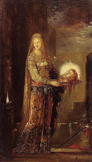 Gustave Moreau Salome Carrying the Head of John the Baptist on a Platter China oil painting art